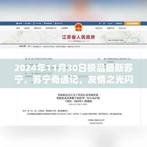 苏宁奇遇记,友情之光闪耀购物狂欢日,2024年11月30日极品盛典
