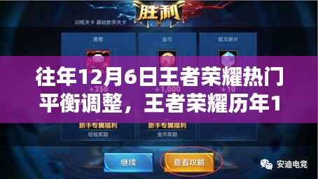 往年12月6日王者荣耀热门平衡调整，王者荣耀历年12月6日平衡调整深度解析，影响与地位重塑