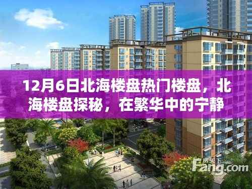 北海楼盘探秘，繁华中的宁静港湾，与自然美景共舞的日子