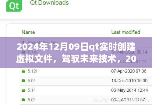 QT实时虚拟文件创建之旅，驾驭未来技术的励志之旅（2024年12月09日）