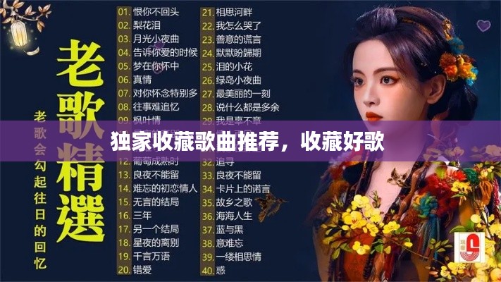 独家收藏歌曲推荐,收藏好歌