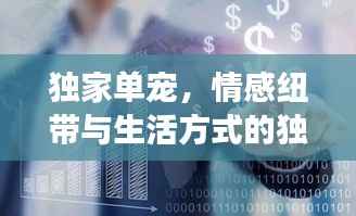 独家单宠,情感纽带与生活方式的独特交融