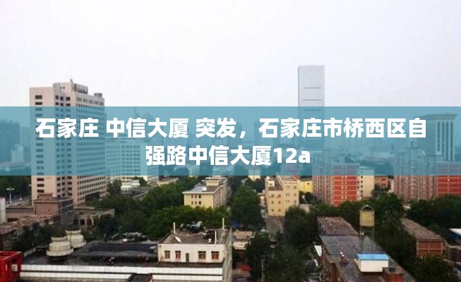 石家庄 中信大厦 突发,石家庄市桥西区自强路中信大厦12a