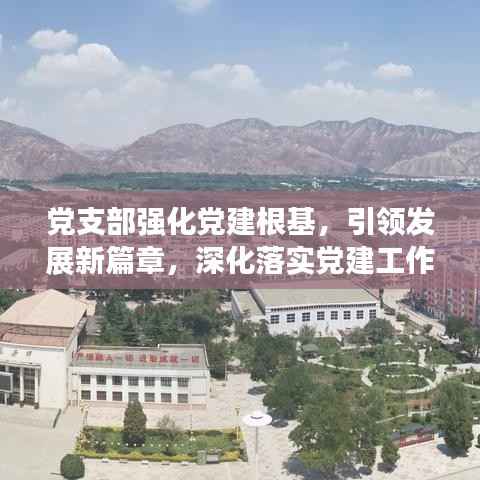 党支部强化党建根基,引领发展新篇章,深化落实党建工作实践