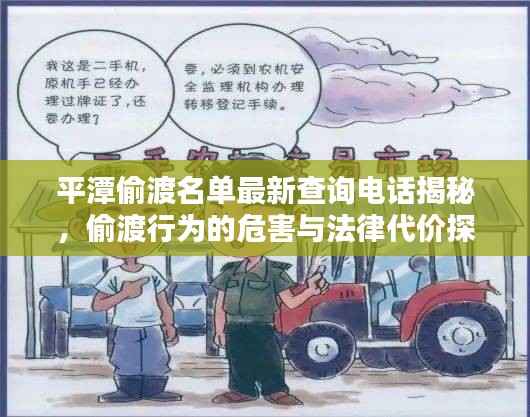 平潭偷渡名单最新查询电话揭秘,偷渡行为的危害与法律代价探讨