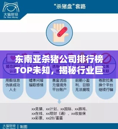 东南亚杀猪公司排行榜TOP未知,揭秘行业巨头!