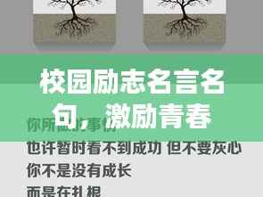 校园励志名言名句，激励青春成长之路