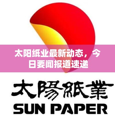 太阳纸业最新动态，今日要闻报道速递
