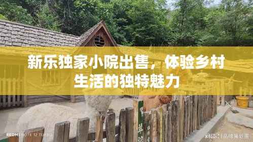 新乐独家小院出售，体验乡村生活的独特魅力