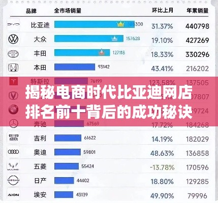 揭秘电商时代比亚迪网店排名前十背后的成功秘诀!