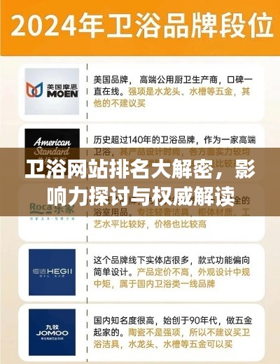 卫浴网站排名大解密，影响力探讨与权威解读